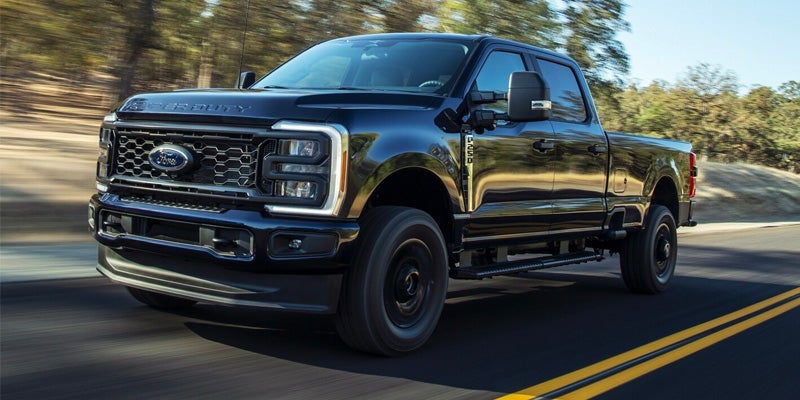 2024 Ford Super Duty Driving