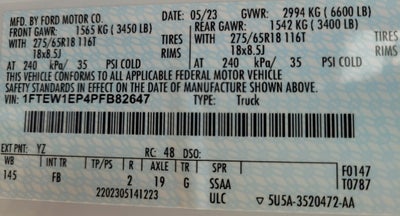 2023 Ford F-150 XLT