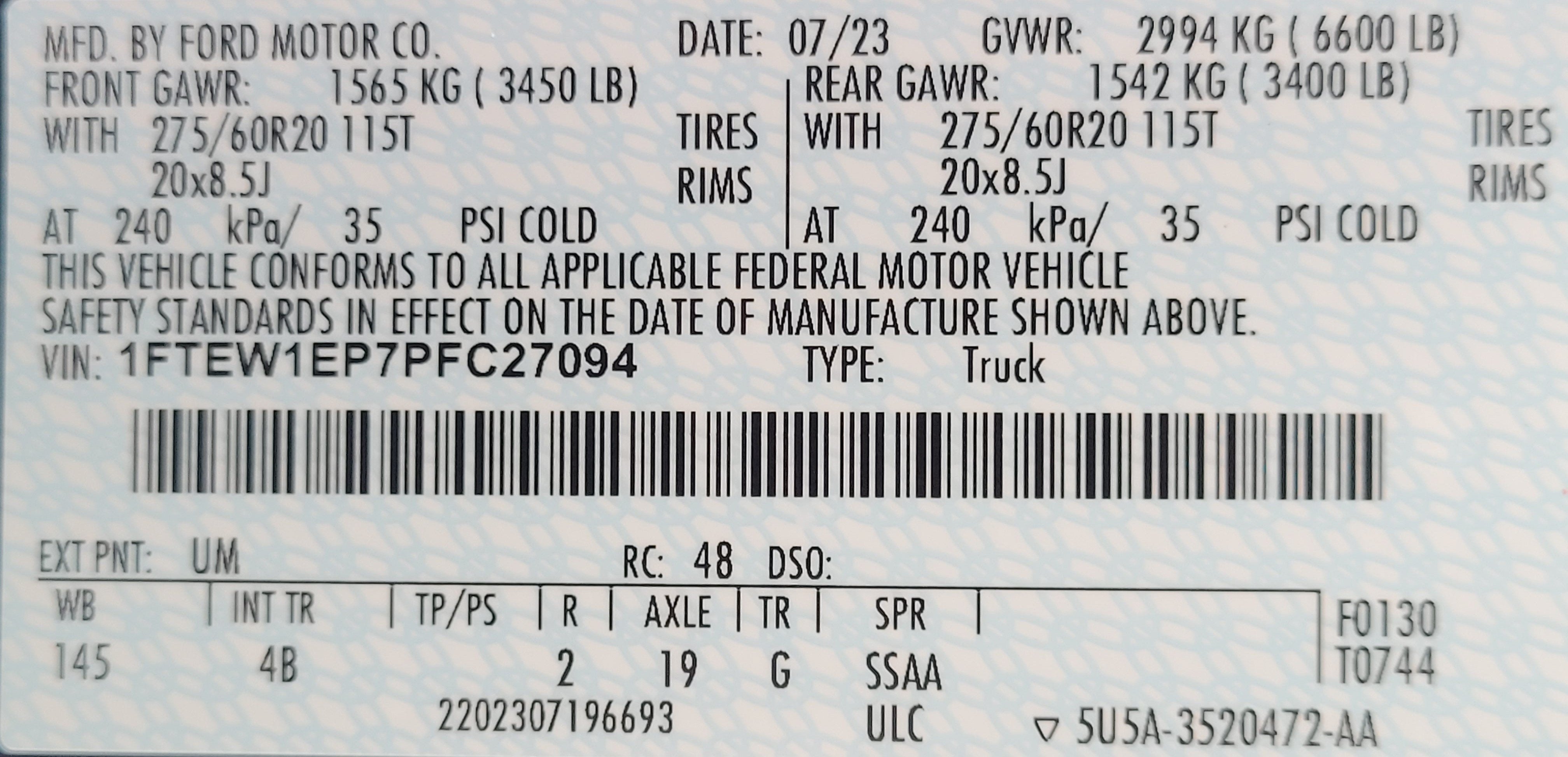 2023 Ford F-150 XLT