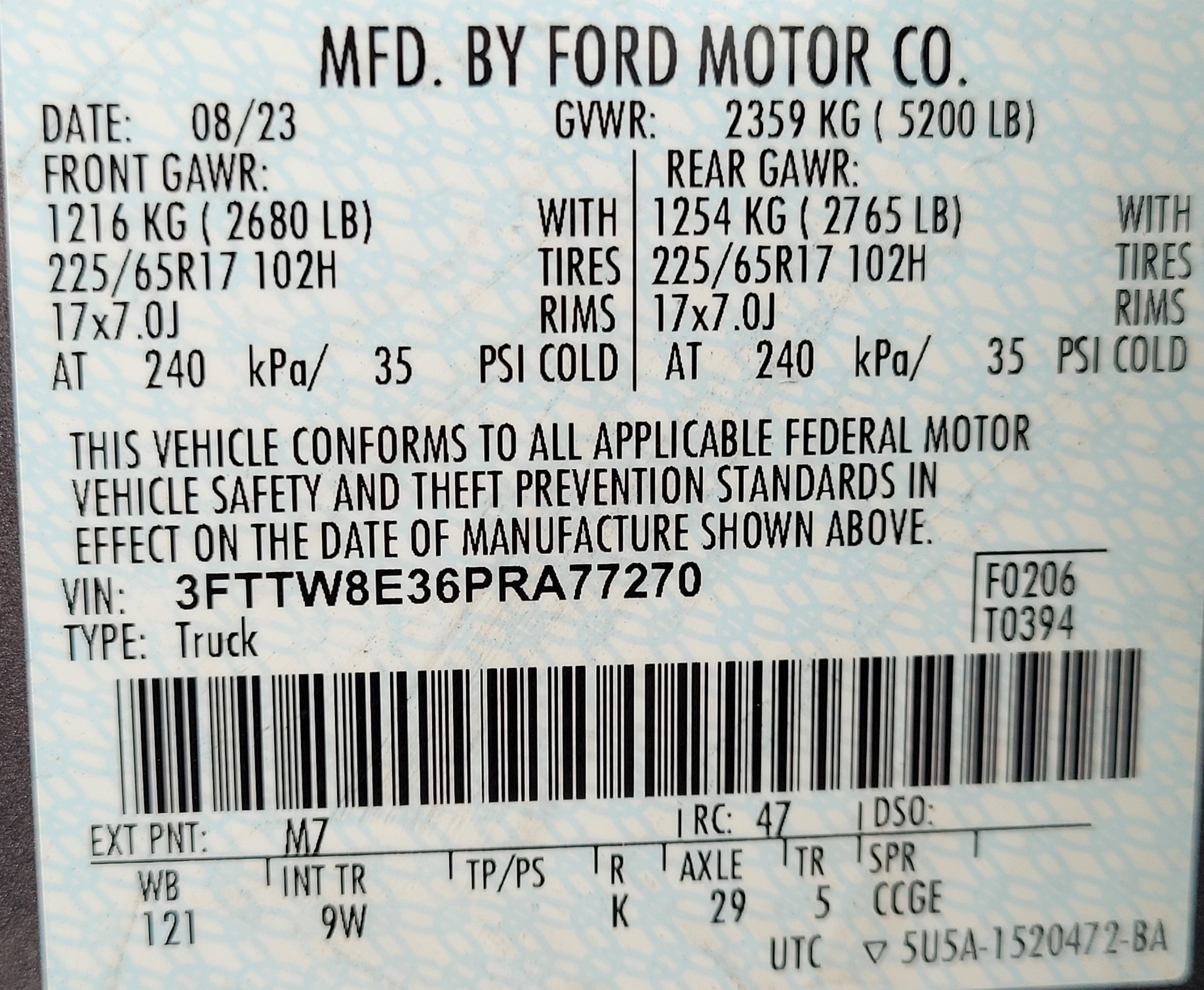 2023 Ford Maverick XL