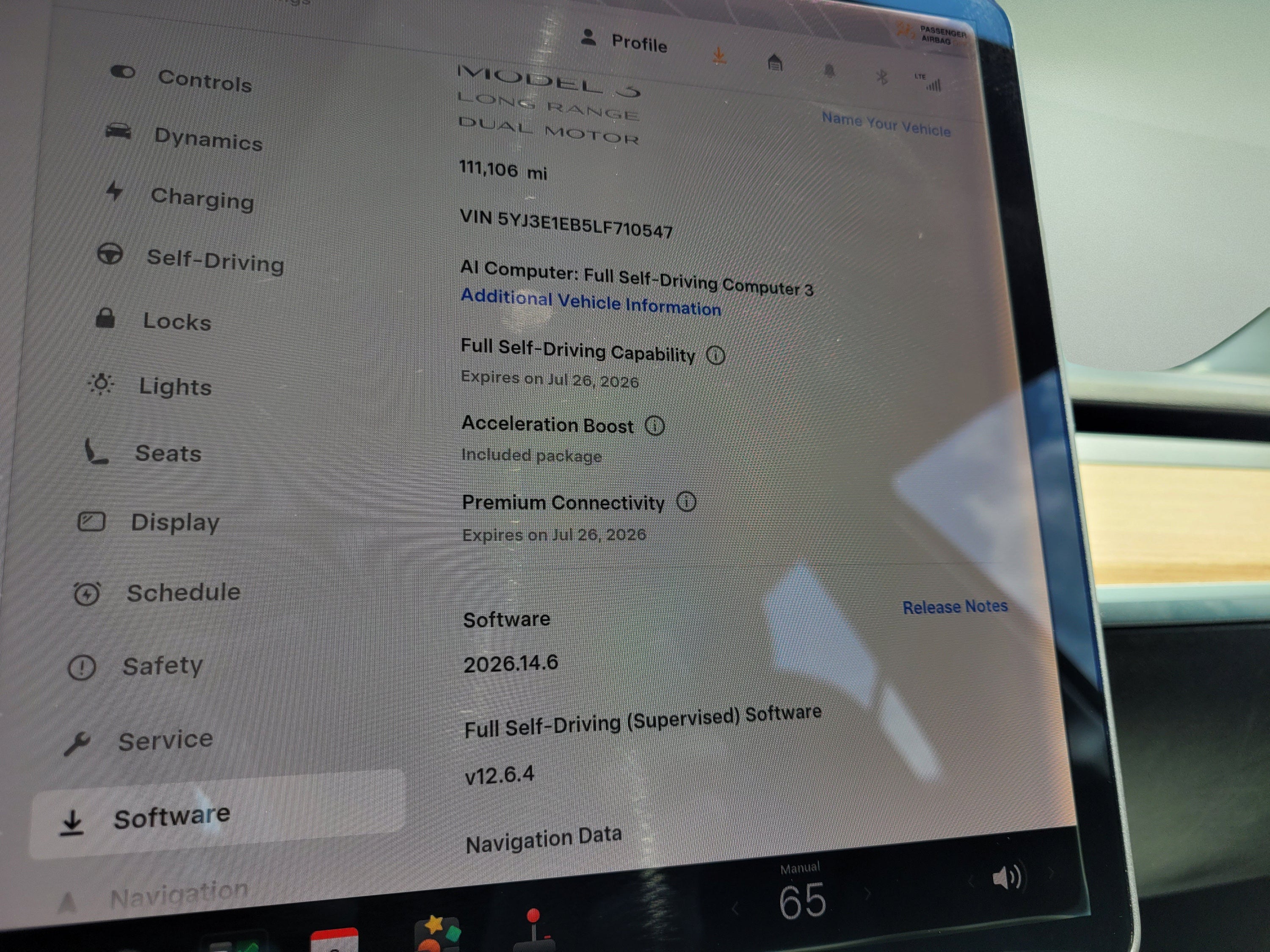 2020 Tesla Model 3 Long Range