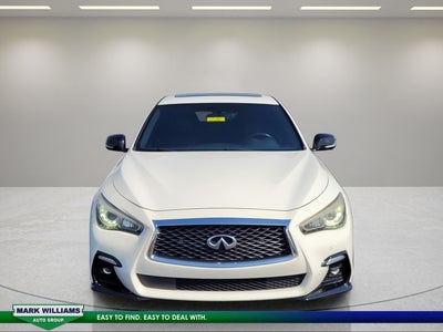 2018 INFINITI Q50 Red Sport 400