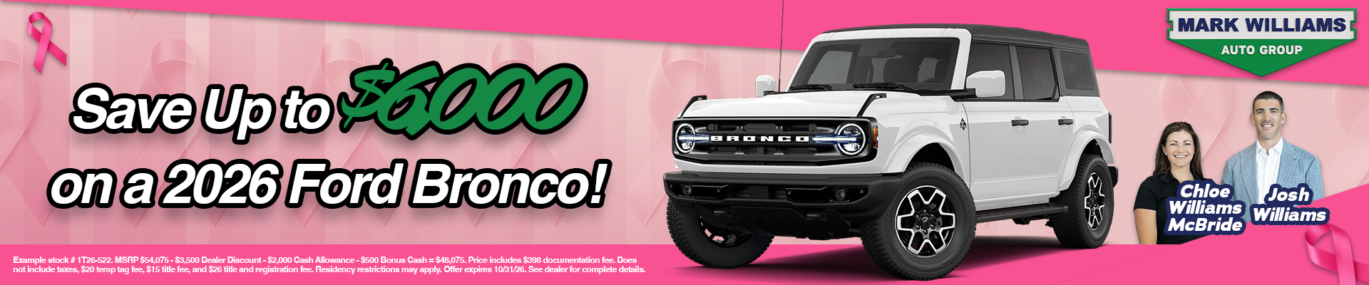 On 2026 Super Bronco!